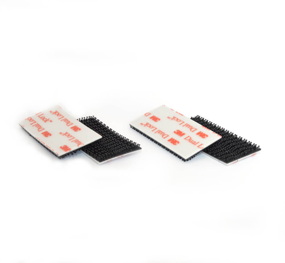 StickersLab Velcro for Telepass Original 3M Dual Lock Black : :  Automotive